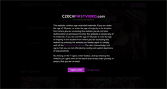 Desktop Screenshot of czechfirstvideo.com